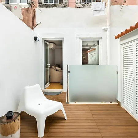 شقة Principe Real Oasis With Private Patio By Nestatlisbon *