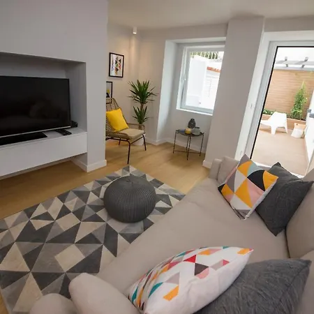 Apartmán Principe Real Oasis With Private Patio By Nestatlisbon Lisboa